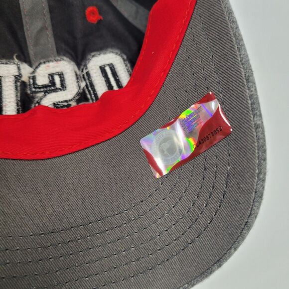 OSU Official  bling Sequine Letters Scarlet & Gray Adjustable Ball Cap - Picture 9 of 9